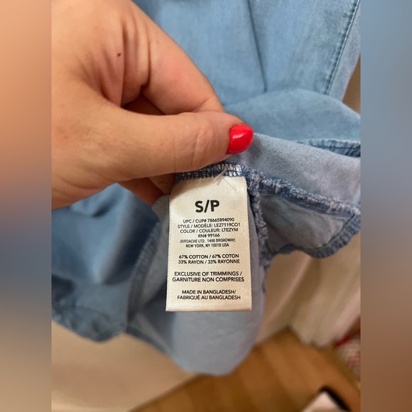 ⚫️ BOGO Ellen Degeneres Love Cotton Blend Dress Size Small - Picture 2 of 7